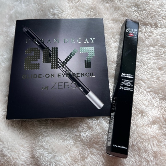 Urban Decay Eyeliner and Make Up Forever Brow Pencil - ALl Brand New - Picture 1 of 2